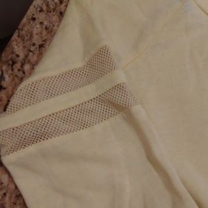 Yellow front pocket sweater